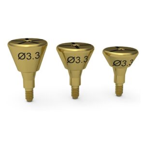 ICX 3,3 Cericx Healing Cap Ti D=7