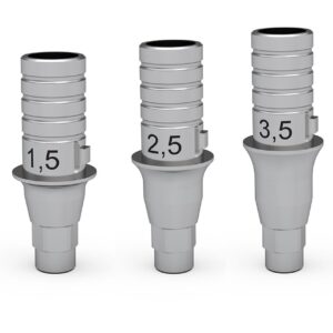 ICX Zero Bone Loss abutment D=4,4 incl. screw